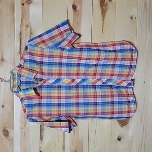 80s button down top